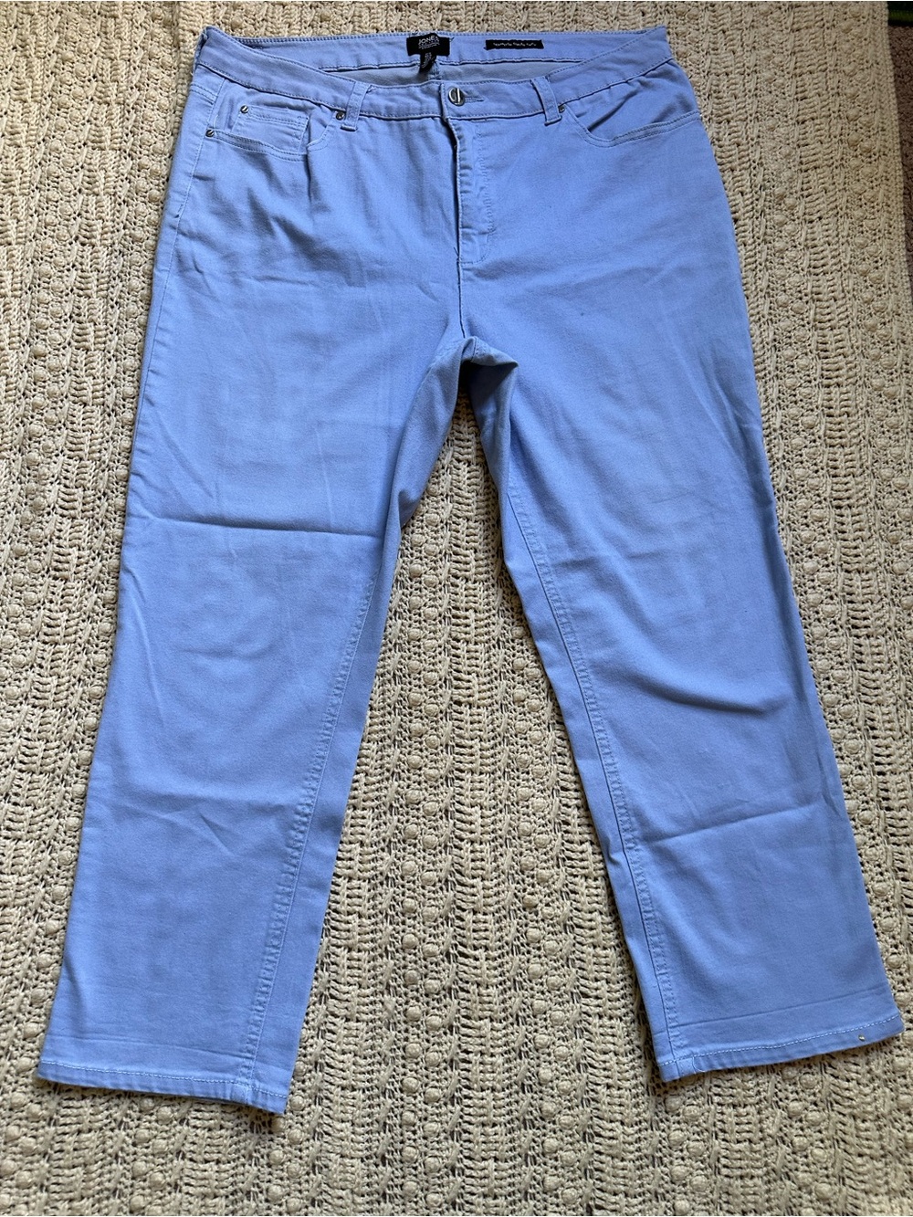 Jones New York Light Blue Women's Pants Capri